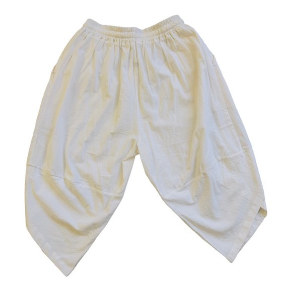 Capreze UnisexCapri Pants Casual Loose Yoga Beach 3/4 Shorts Elastic Waist - Picture 4 of 12